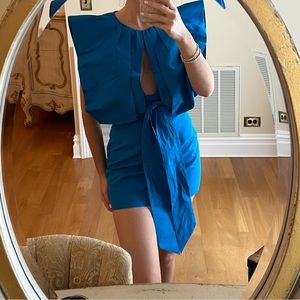 ZARA BLUE MINI DRESS